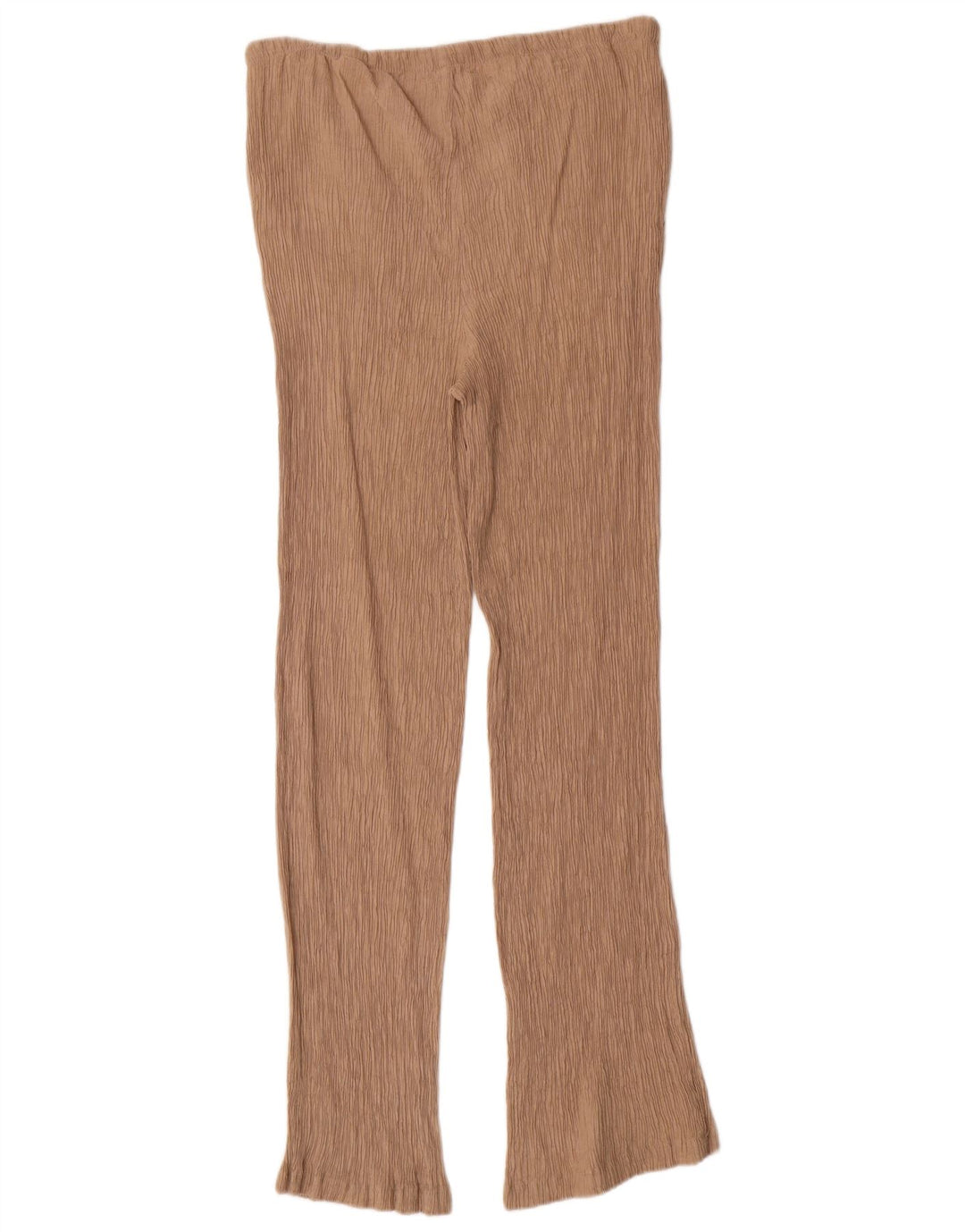 Γυναικεία φόρμα ZARA Παντελόνι UK 16 Μεγάλη Μπεζ βισκόζη