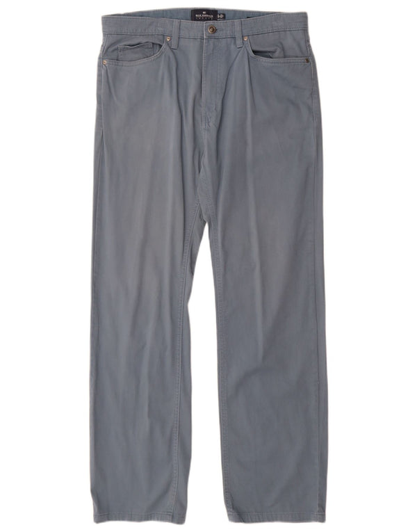Marks & Spencer Mens Blue Harbour Straight Casual Παντελόνι W32 L31 Blue