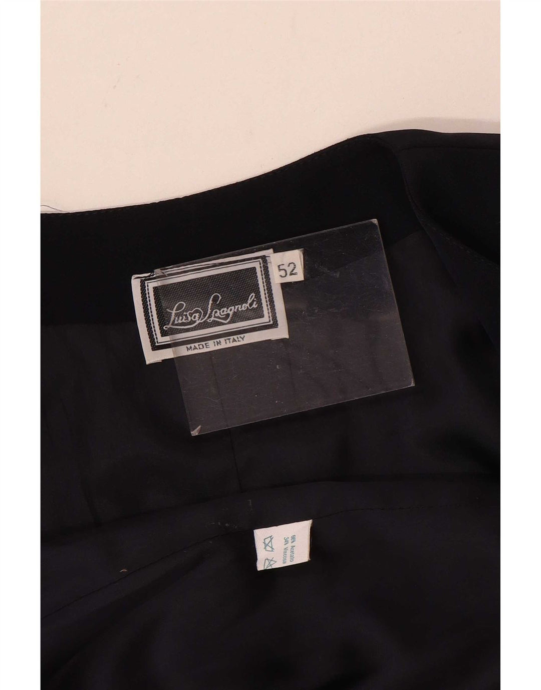 Luisa Spagnoli Γυναικείο ανοιχτό σακάκι IT 52 2XL Navy Blue Acetate
