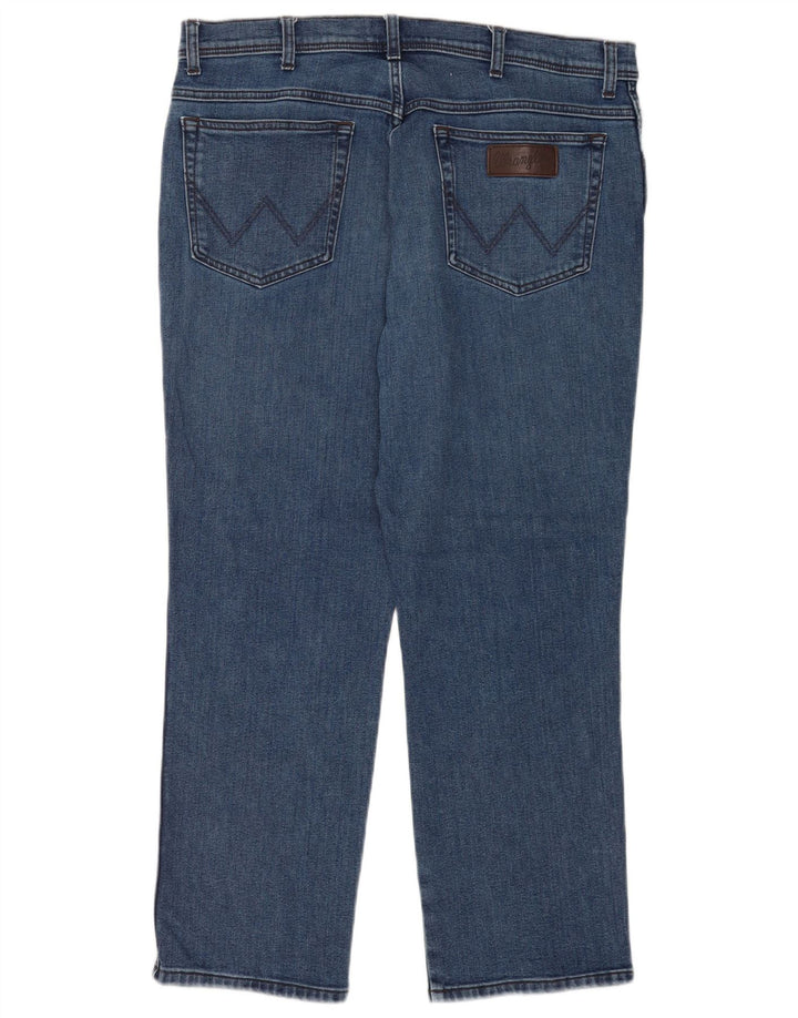 Wrangler Ανδρικό Texas Straight Jeans W38 L30 Μπλε βαμβακερό