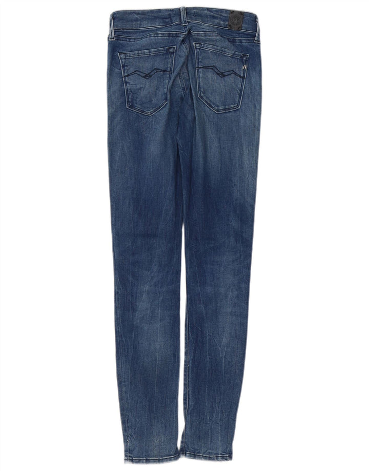 REPLAY Γυναικείο Skinny Jeans W25 L29 Navy Blue