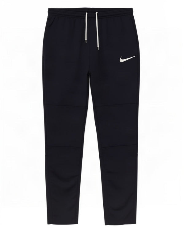 Nike Mens Dri Fit Tracksuit Trousers Medium Navy Blue Polyester