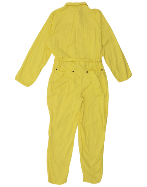 Γυναικεία μακρυμάνικη φόρμα Benetton UK 14 Large W32 L28 Yellow
