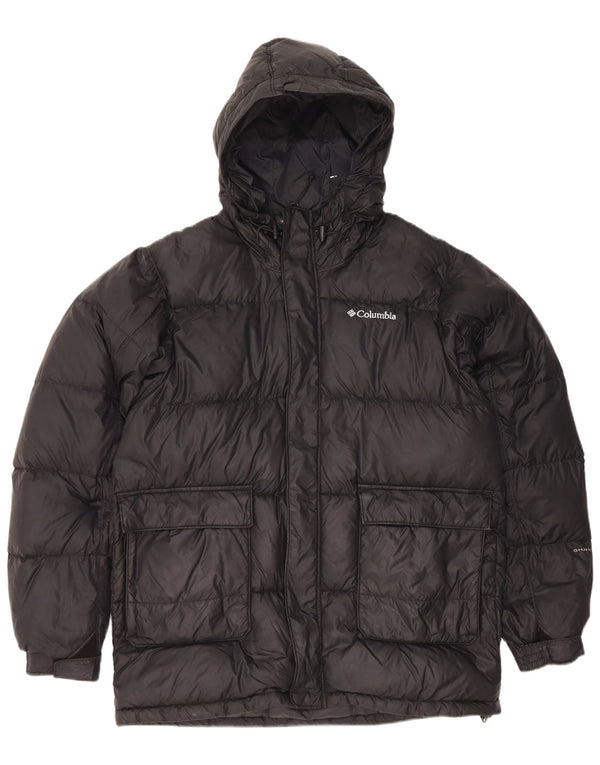 Ανδρικό μπουφάν Columbia Omni-Shield Hooded UK 38 Medium Black Nylon