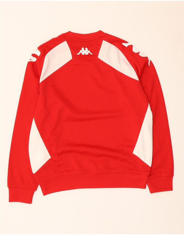 Kappa Boys Graphic Φούτερ Jumper 11-12 ετών Κόκκινο πολυεστέρας