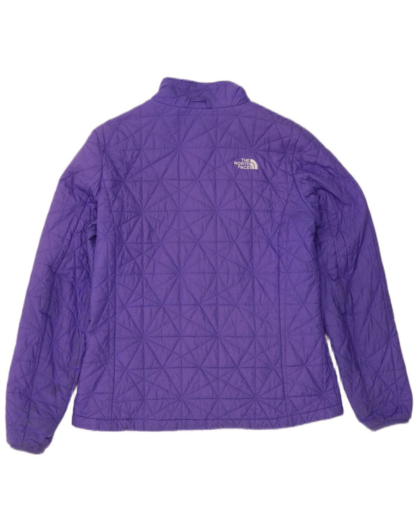 The North Face γυναικείο καπιτονέ μπουφάν UK 16 Large Purple Nylon