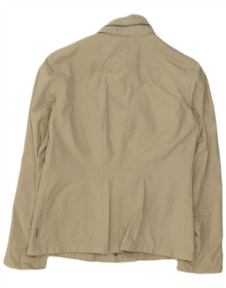 Γυναικείο μπουφάν Geox Respira Hooded Utility UK 10 Small Beige Polyester