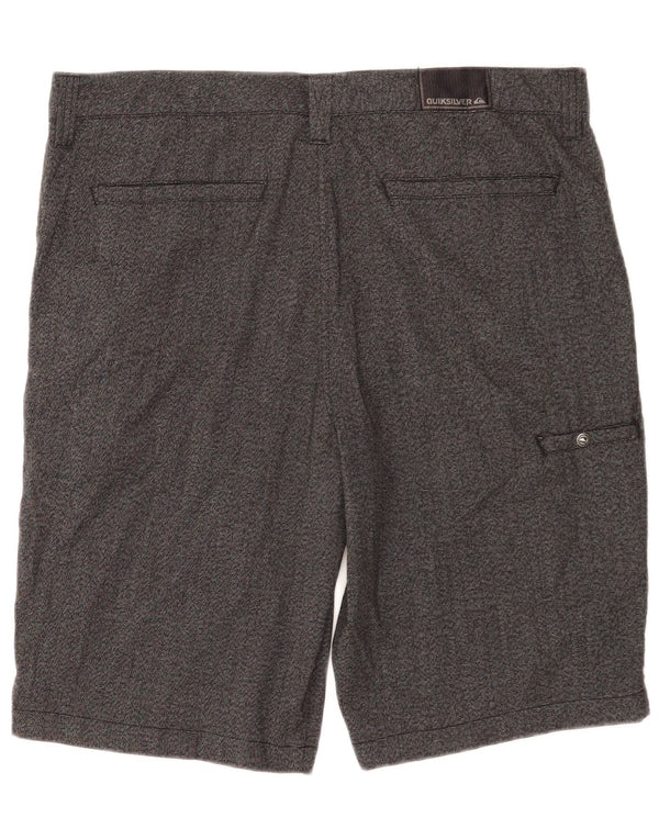 Ανδρικό σορτς Quiksilver Zathan Cargo W34 Large Grey Polyester