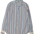 Ανδρικό πουκάμισο Ted Baker, μέγεθος 5 XL, πολύχρωμο βαμβακερό ριγέ
