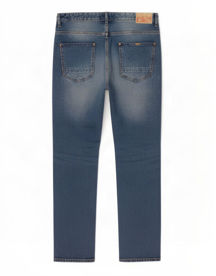 Ανδρικό Slim Jeans Springfield W38 L34 Blue Cotton