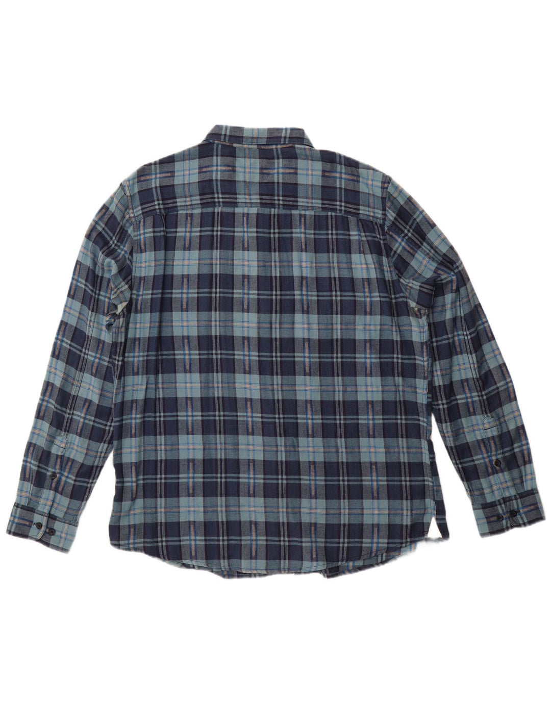 Ανδρικό πουκάμισο LEE Flannel 2XL Navy Blue Check Cotton