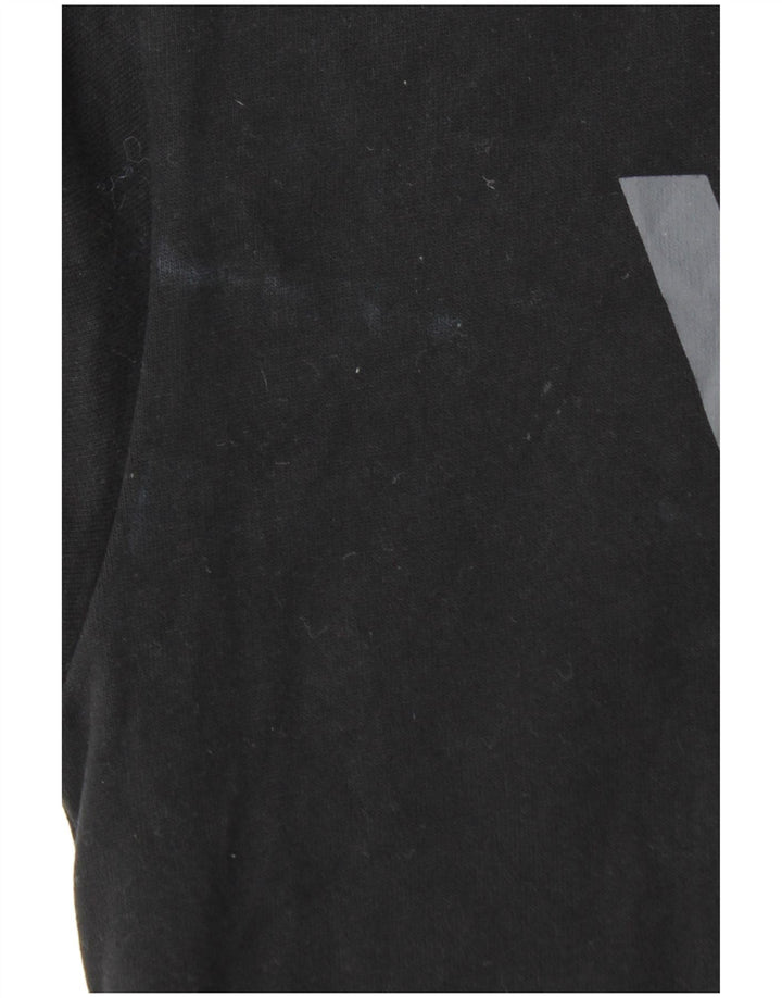 Ανδρικό γραφικό φούτερ Vans Jumper Μικρό μαύρο βαμβακερό