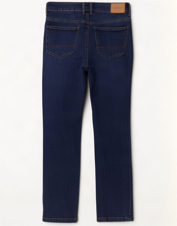 Jack Wills Ανδρικό τζιν ίσιο W28 L27 Μπλε βαμβακερό