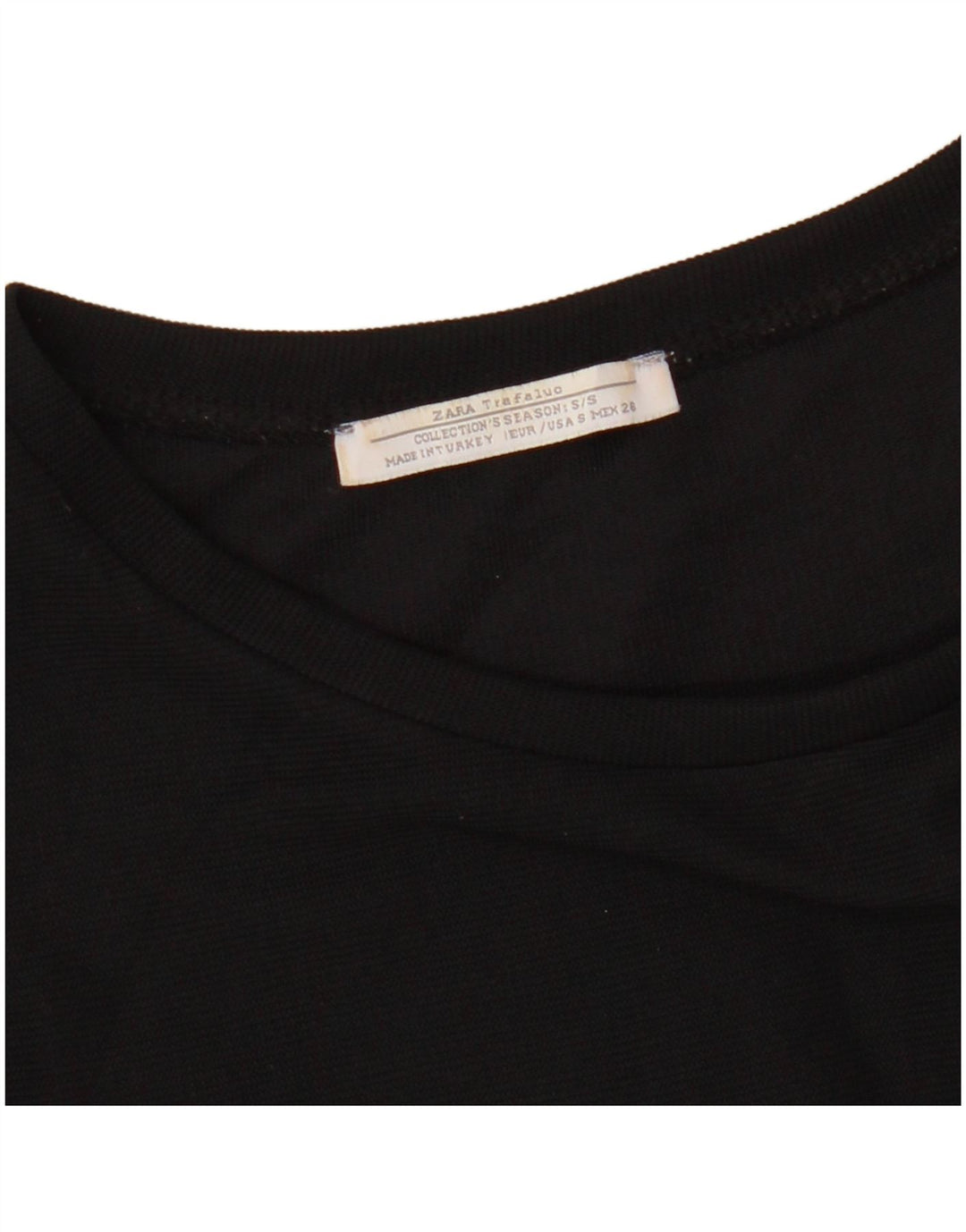 Γυναικείο φόρεμα ZARA Trafaluc Off Shoulder UK 8 Small Black