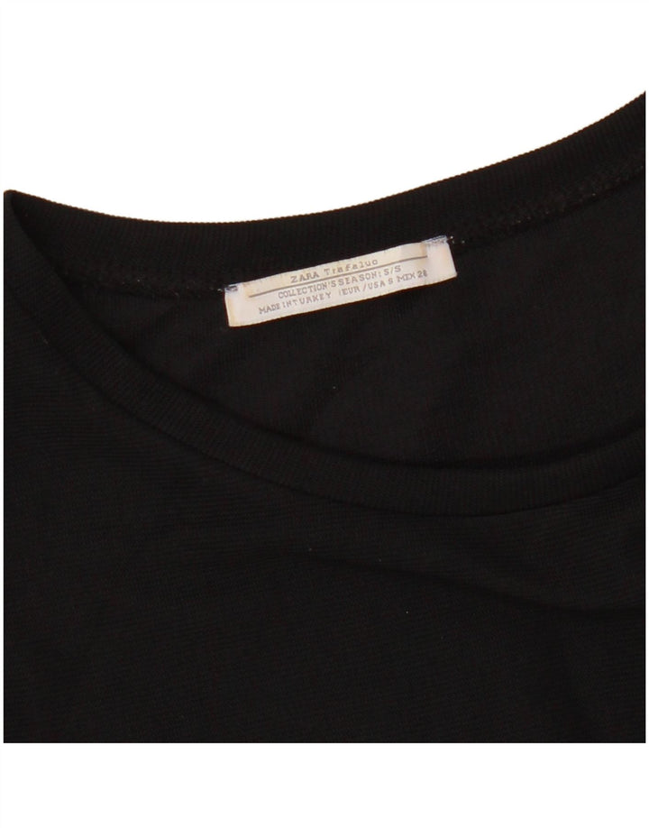 Γυναικείο φόρεμα ZARA Trafaluc Off Shoulder UK 8 Small Black