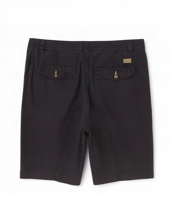 Zara Ανδρικό σορτς Chino EU 44 Large W34 Navy Blue Linen
