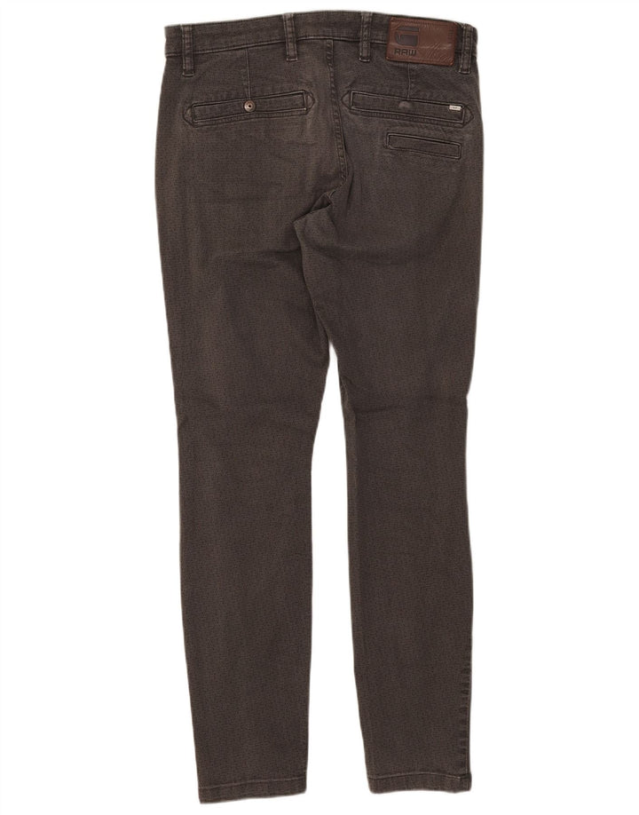 Ανδρικό Slim Jeans G-Star W33 L30 Γκρι γεωμετρικό βαμβάκι