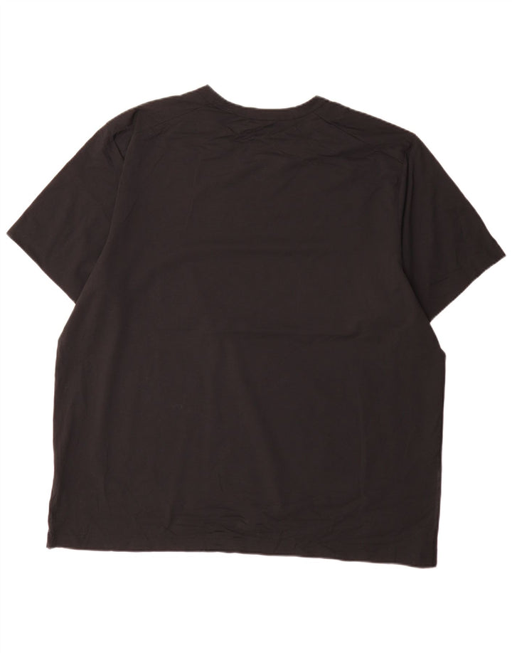 Ανδρικό T-shirt Nike Dri Fit Top 2XL μαύρο πολυεστέρα