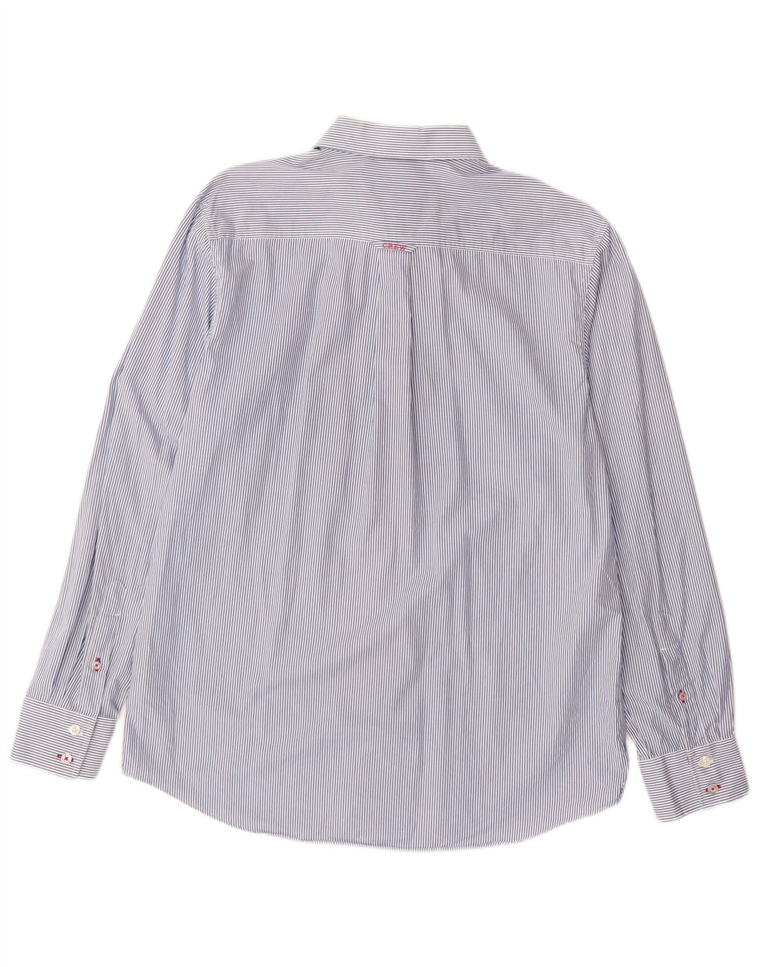 ΕΝΔΥΜΑΤΑ ΠΛΗΡΩΜΑΤΟΣ Ανδρικό πουκάμισο Classic Fit Μεγάλη Μπλε Βαμβακερή ρίγα