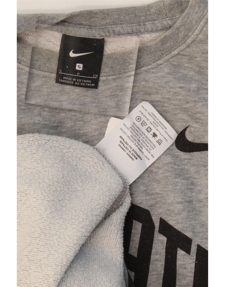 Ανδρικό γραφικό φούτερ NIKE State Ohio, Jumper, μικρό γκρι βαμβακερό