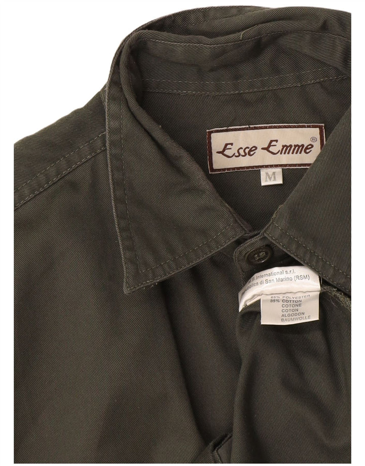 Ανδρικό στρατιωτικό πουκάμισο ESSE EMME Medium Khaki Polyester