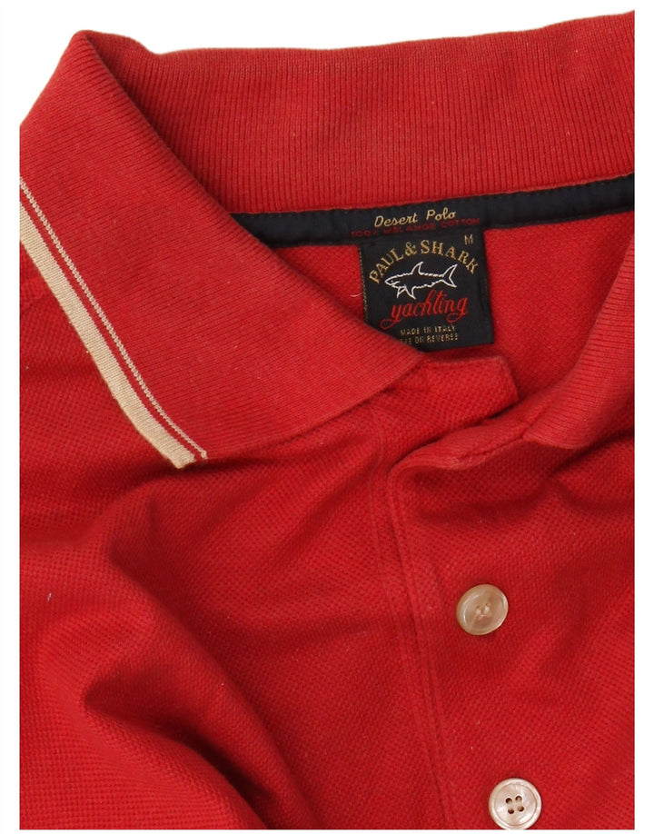 PAUL & SHARK Ανδρικό Πόλο Μπλουζάκι Μεσαίο Κόκκινο