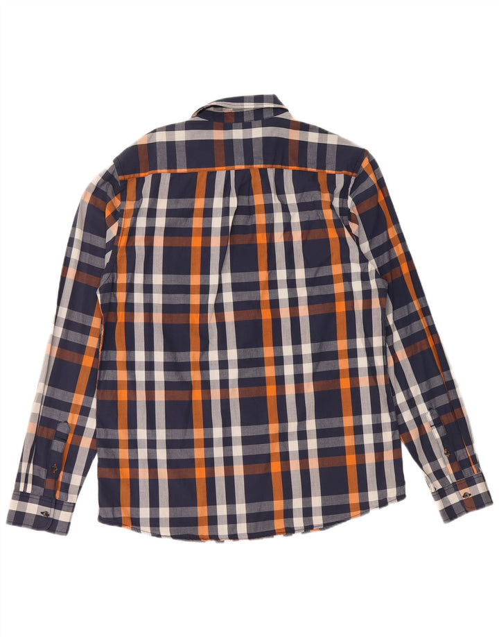 Ανδρικό πουκάμισο Wrangler με κανονική εφαρμογή, μεσαίο μπλε ναυτικό, βαμβακερό