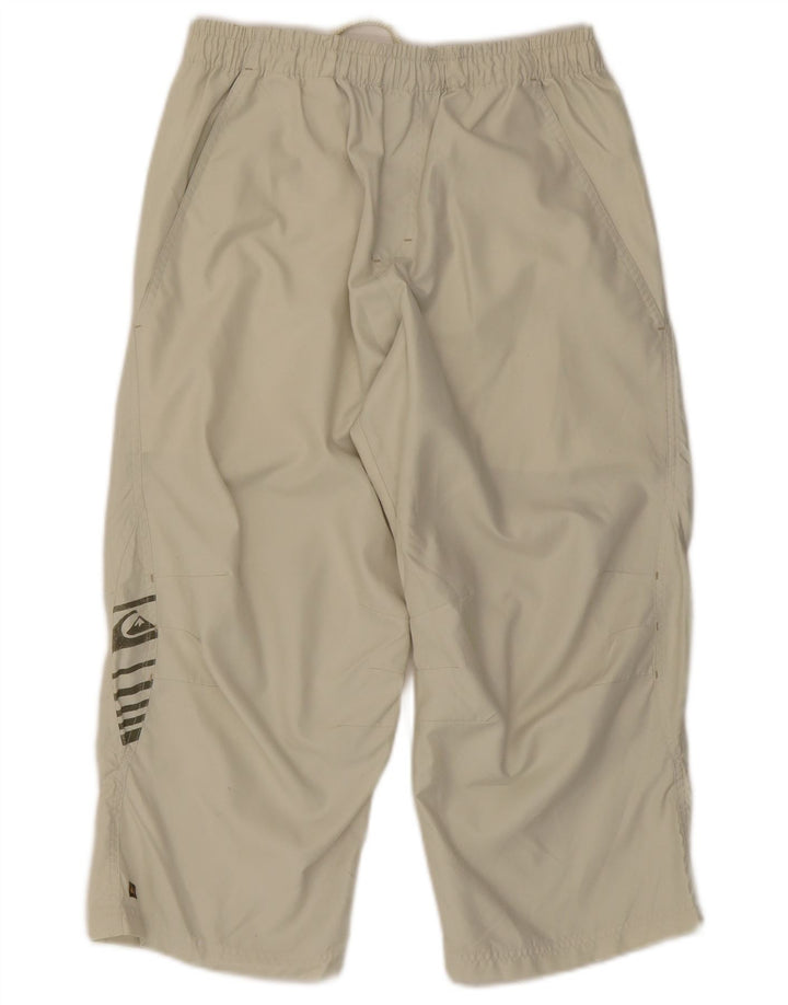 Ανδρική φόρμα φόρμας Quiksilver Graphic Capri Μικρό μπεζ πολυεστέρα