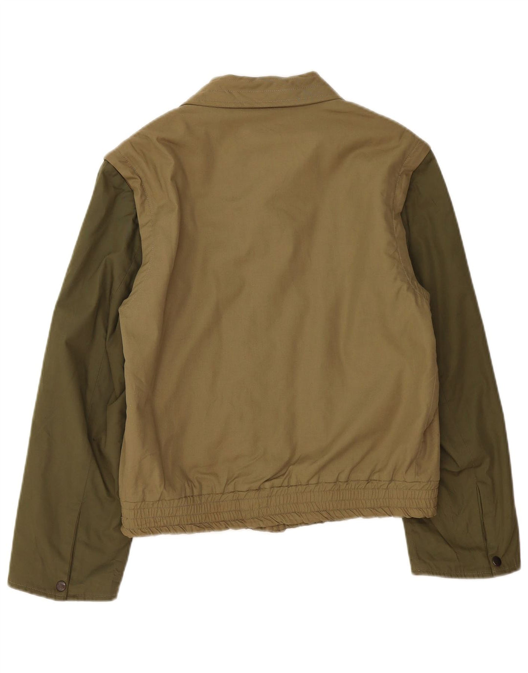 NINO DANIELI Γυναικείο Bomber Jacket UK 16 Large Khaki Colourblock