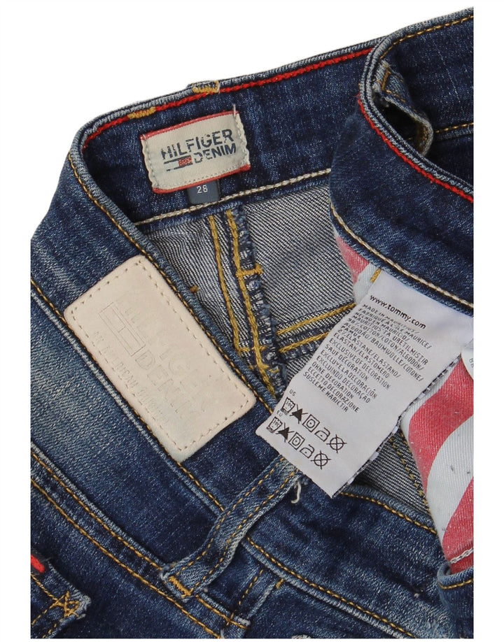 Γυναικείο τζιν σορτς Tommy Hilfiger W28 Βαμβακερό μεσαίο μπλε