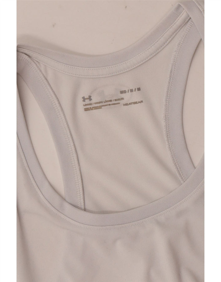 Ανδρικό γιλέκο Heat Gear Under Armour Top Medium White