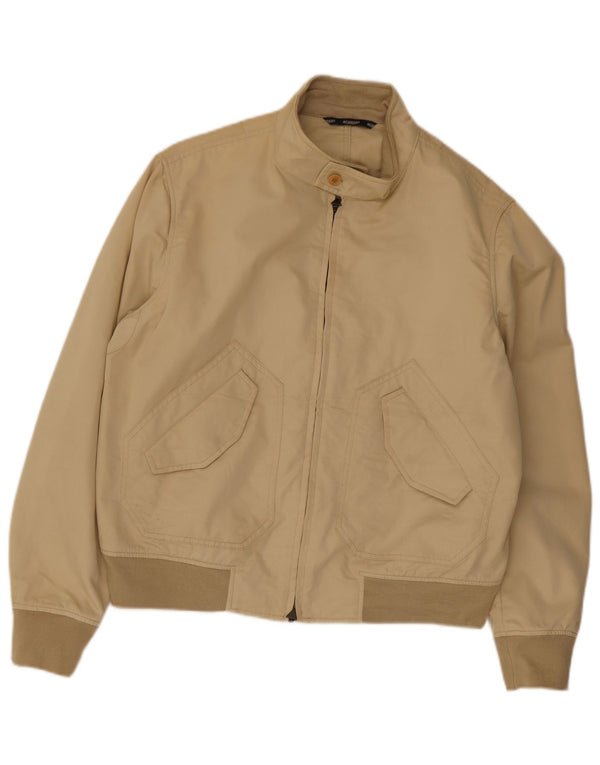Jeckerson Ανδρικό Bomber Jacket UK 42 XL Beige Cotton