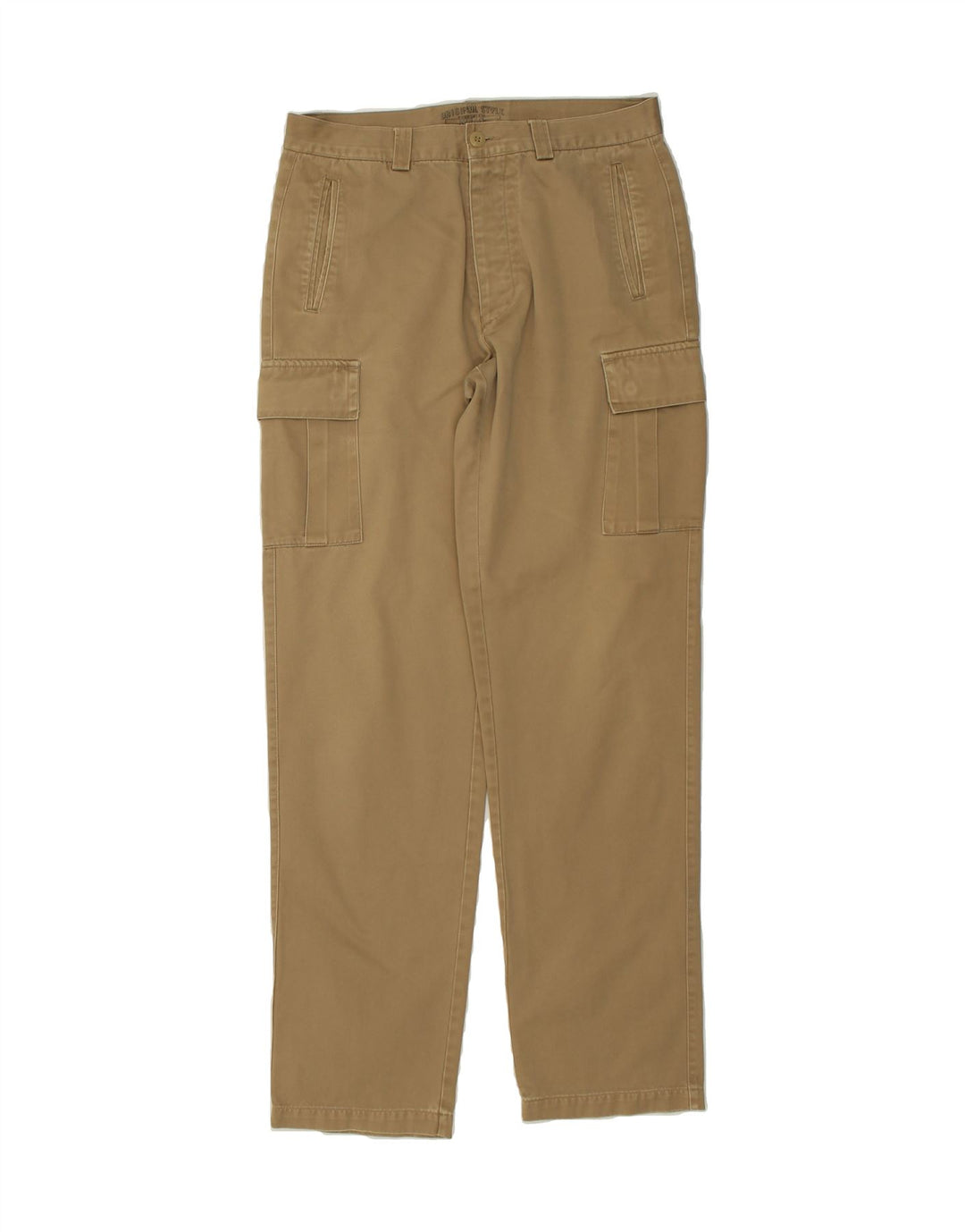 RIFLE Mens Slim Cargo Trousers W32 L33 Brown Vintage Rifle and Second-Hand Rifle from Messina Hembry 