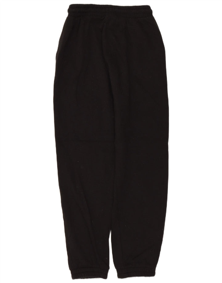Zara Γυναικεία φόρμα παντελόνι Joggers UK 10 Small Black Cotton