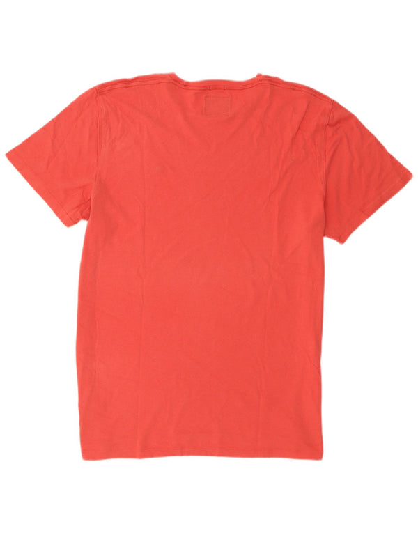 Ανδρικό T-Shirt Abercrombie & Fitch Top XL Πορτοκαλί βαμβακερό