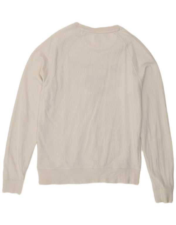 Ανδρικό γραφικό φούτερ Gant Jumper XL Λευκό βαμβακερό