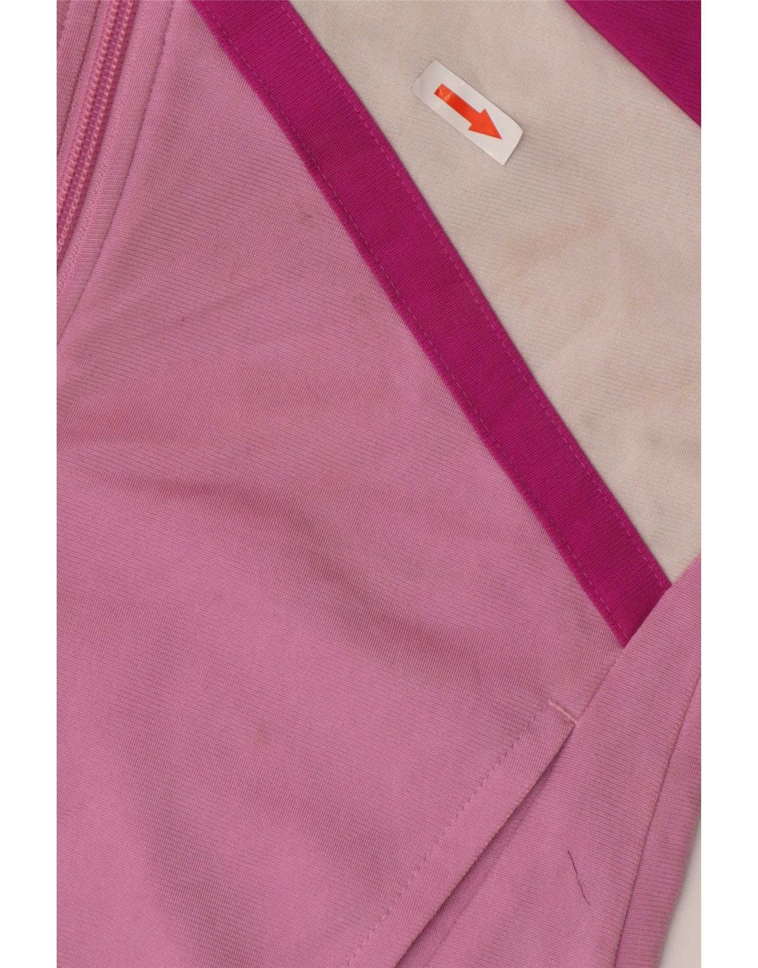 Γυναικεία αθλητική φόρμα Adidas Top Jacket UK 12/14 Medium Pink Colourblock