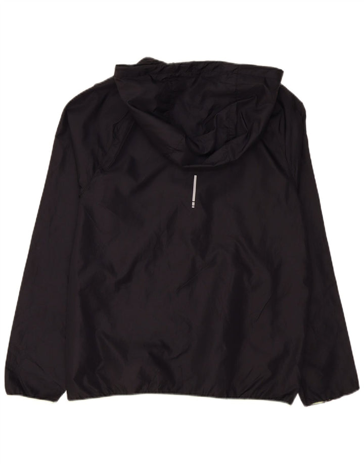 Lotto Ανδρική αθλητική φόρμα με κουκούλα Top Jacket Μεσαίο Μαύρο Πολυεστέρα
