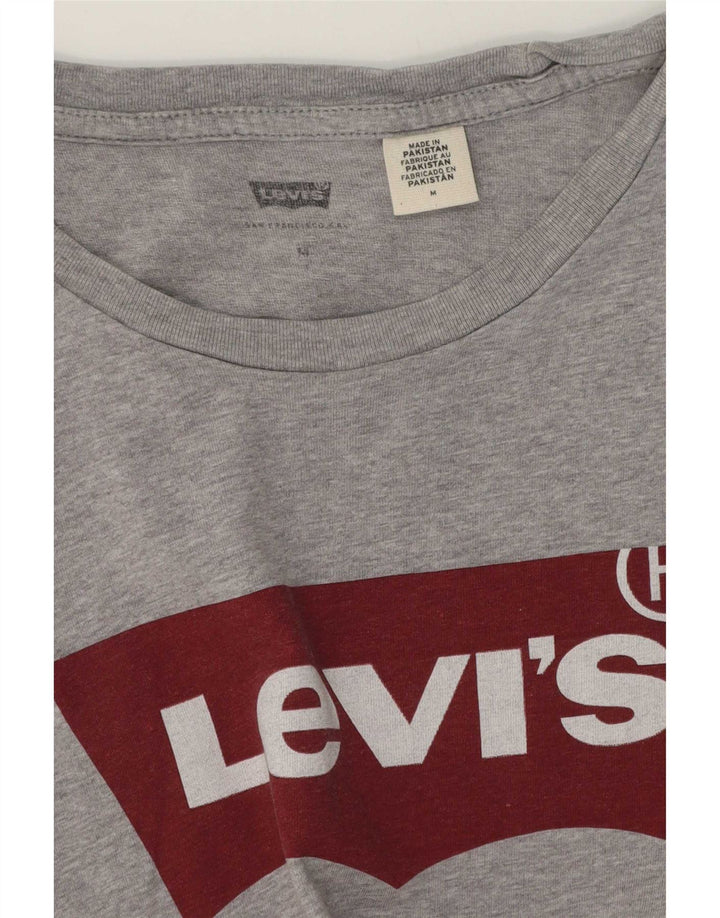Ανδρικό γραφικό T-Shirt Levi's Top Medium Grey