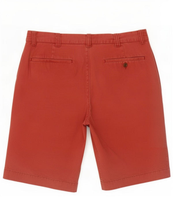 J. Ανδρικό σορτς Chino Crew Medium W31 Red Cotton