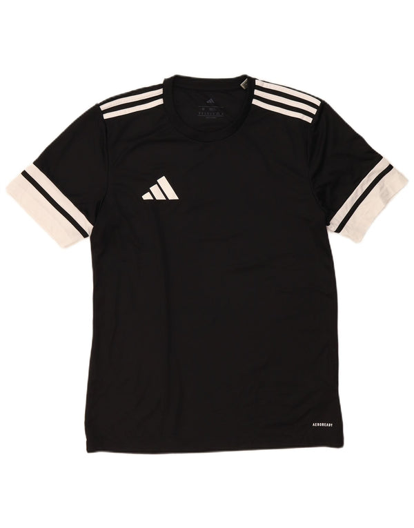 Adidas Ανδρικό T-Shirt Aeroready Top Medium Black Colourblock Polyester