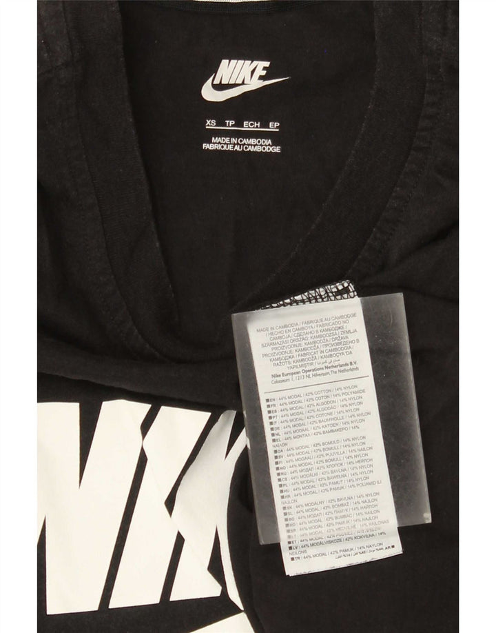 Ανδρικό γραφικό γιλέκο Nike Top XS Black Modal