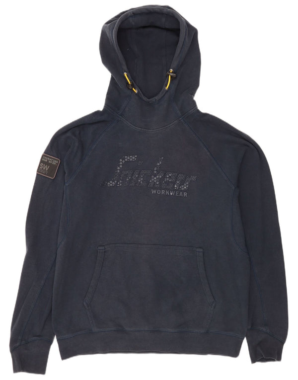 Snickers Ανδρικό γραφικό κουκούλα Jumper XL Navy Blue Cotton