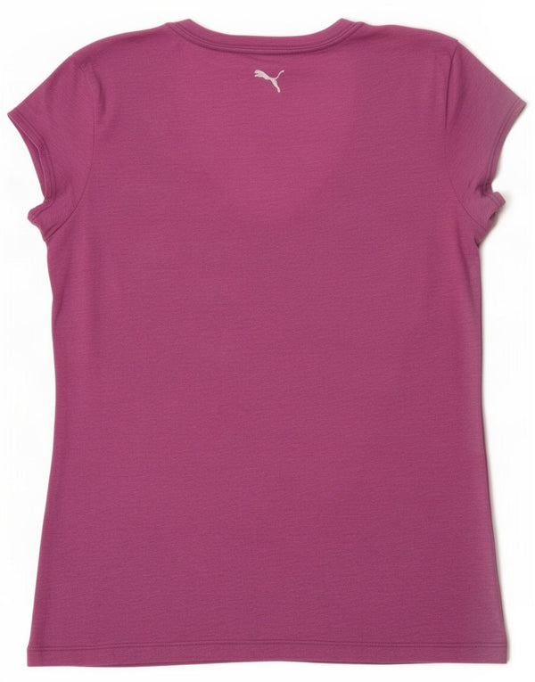 Puma Γυναικείο T-Shirt Top UK 16 Large Purple
