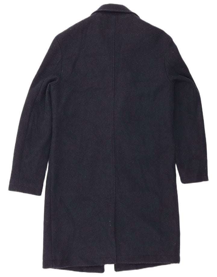 Zara Ανδρικό Πανωφόρι UK 36 Small Navy Blue Polyester