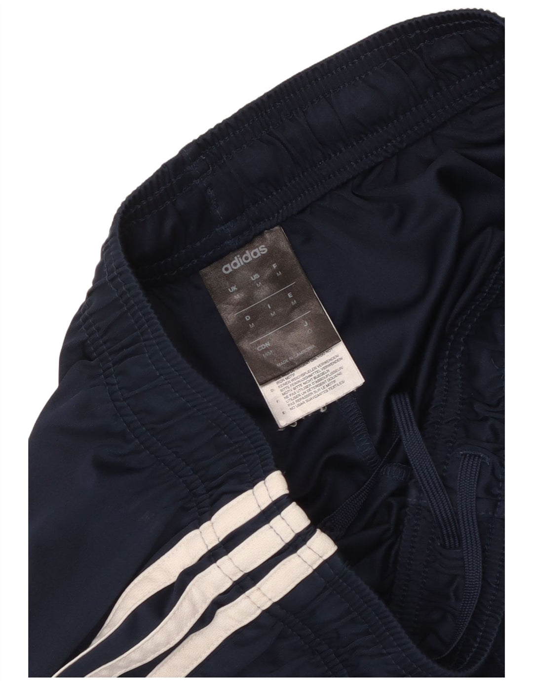 Ανδρικό αθλητικό σορτς Adidas από μεσαίο μπλε ναυτικό πολυεστέρα