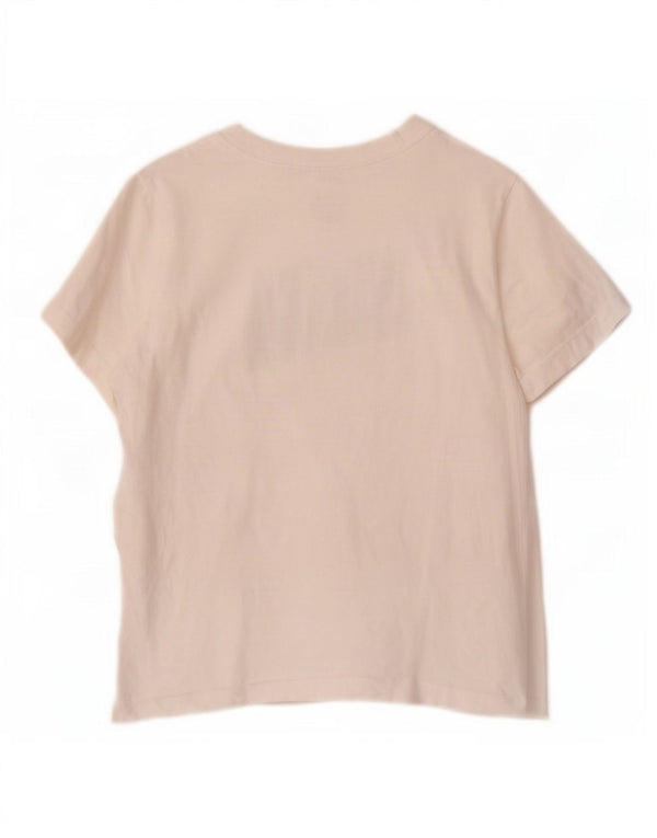 Γραφικό T-shirt Nike για κορίτσια 10-11 ετών, μεσαίο λευκό