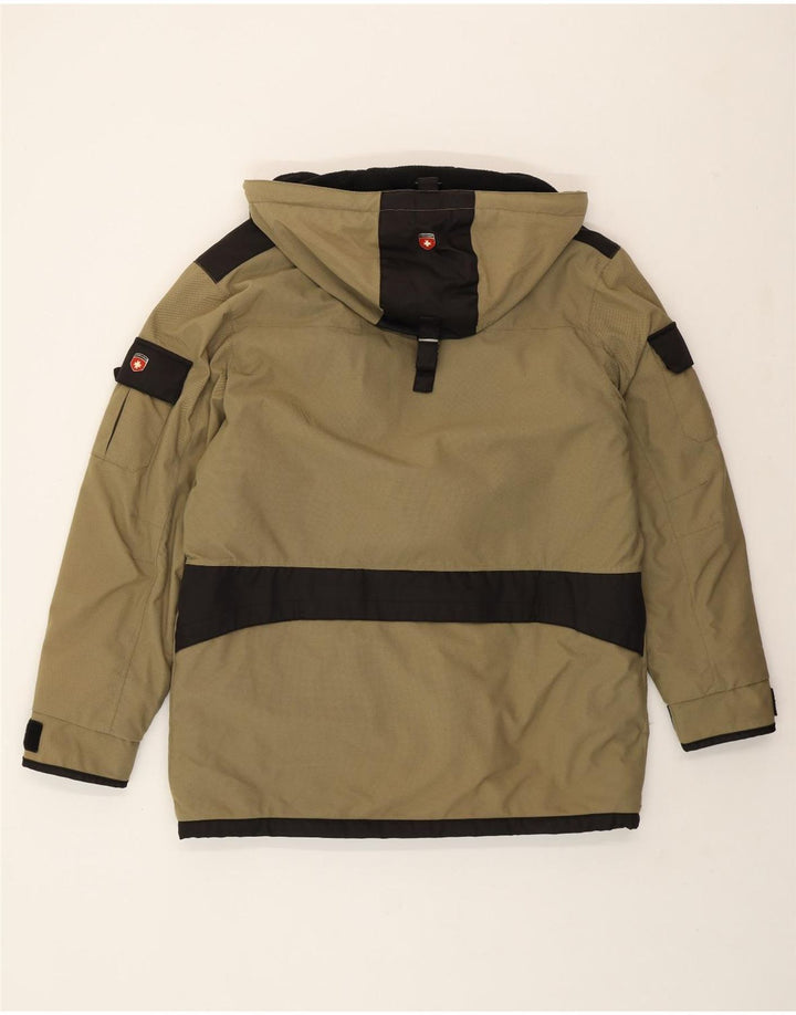 Wellensteyn Mens Hooded Utility Jacket UK 38 Medium Khaki