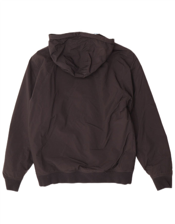 Fred Perry Ανδρικό Bomber Jacket με κουκούλα UK 36 Small Black Polyamide