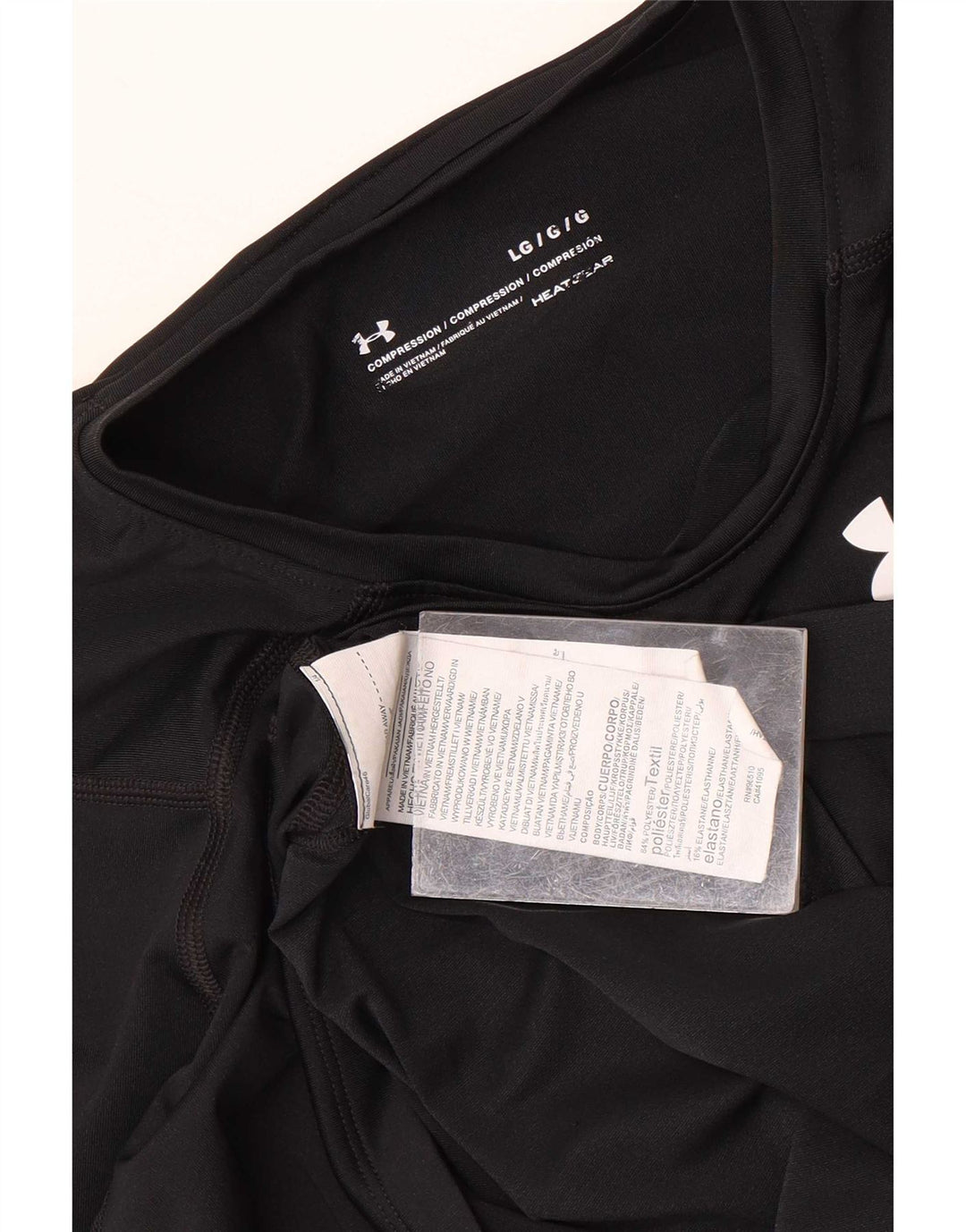 Under Armour Ανδρικό Heat Gear Top Μακρύ μανίκι μεγάλο μαύρο πολυεστέρα